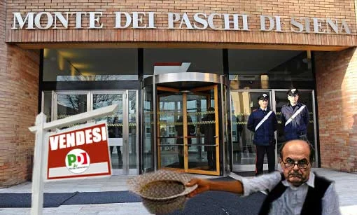 La svendita del Monte dei Paschi di Siena