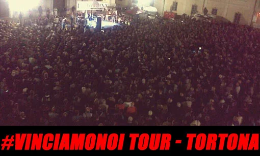 #Vinciamonoi Tour - Tortona