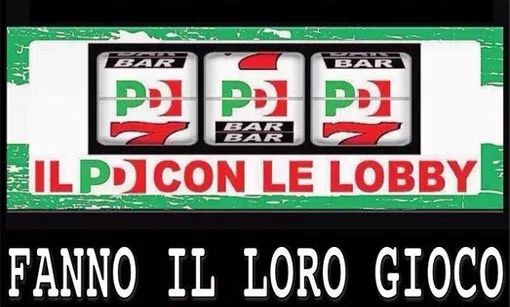 Governo Pd: meno sanità e più slot machines