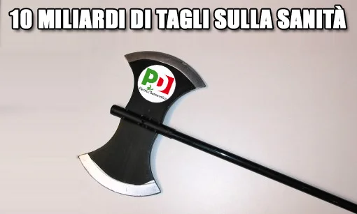 La scure sulla sanità