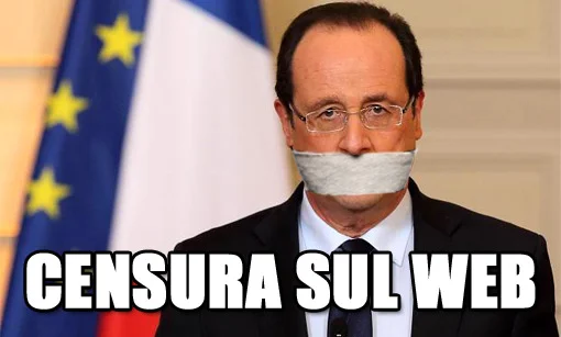 La censura sul web ai tempi di Hollande