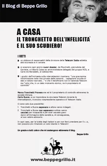 A casa il tronchetto dell'infelicità e il suo scudiero!