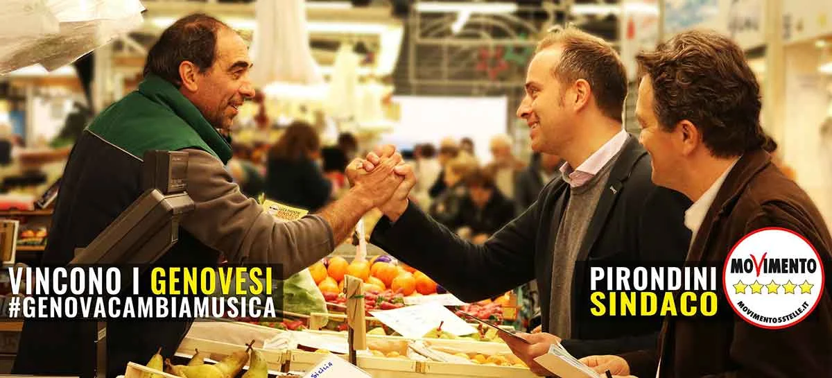 #GenovaCambiaMusica con Luca Pirondini sindaco: più lavoro, più sicurezza