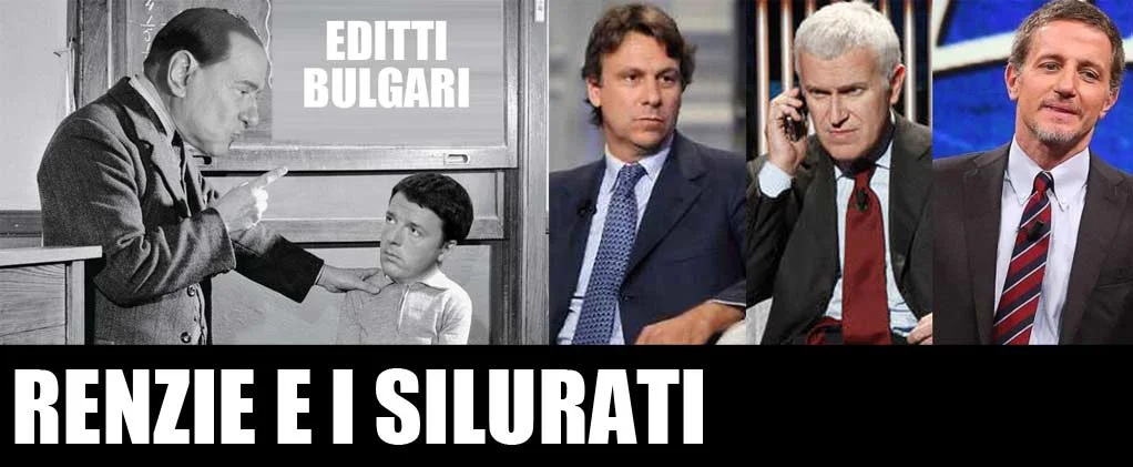 Lo scolaretto di Berlusconi: #RenzieImpara gli editti bulgari