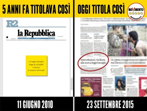 Legge #bavaglio: il Pd realizza il sogno di Berlusconi