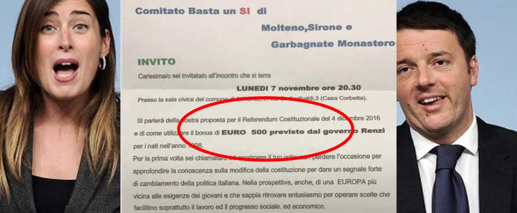 Il vero volto della propaganda renziana #iodicono