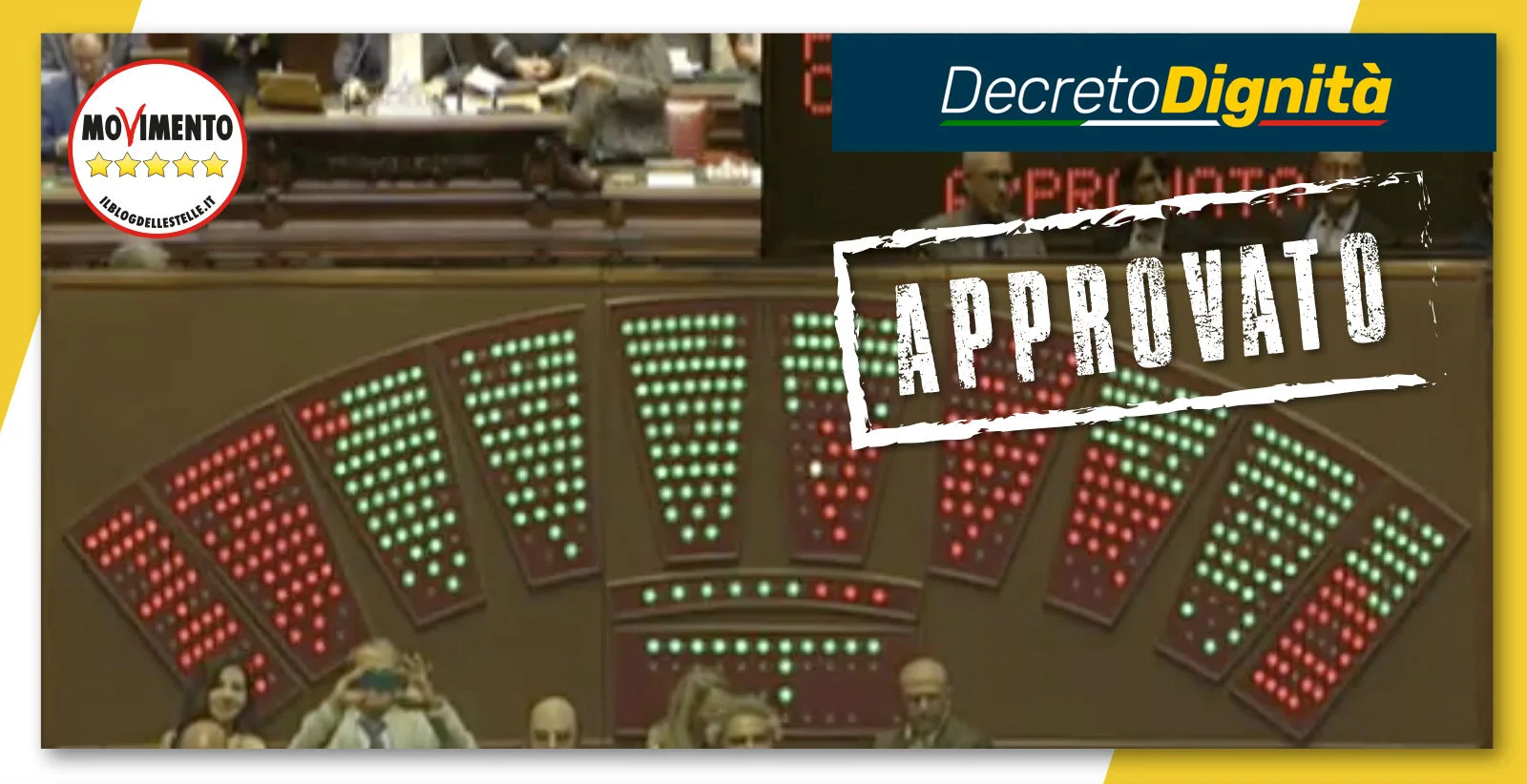 Il #DecretoDignità approvato alla Camera!