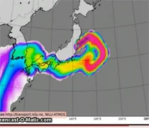 Pioggia radioattiva in Korea