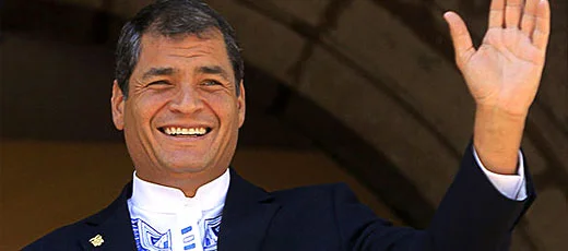 Lettera al Presidente dell'Ecuador Rafael Correa