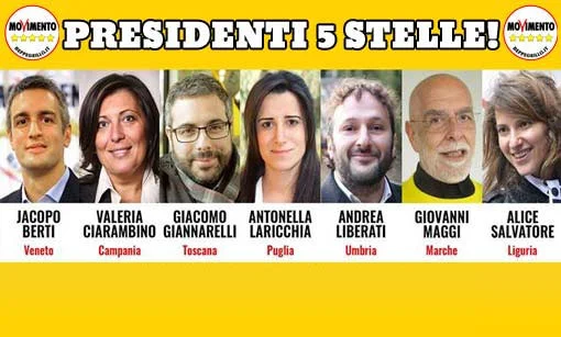 Il M5S chiede un ruolo di garanzia nelle Regioni