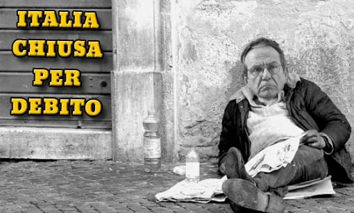 Italia chiusa per debito
