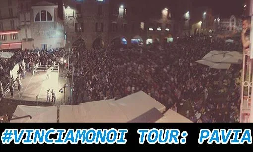 #Vinciamonoi Tour - Pavia
