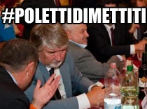 #PolettiDimettiti