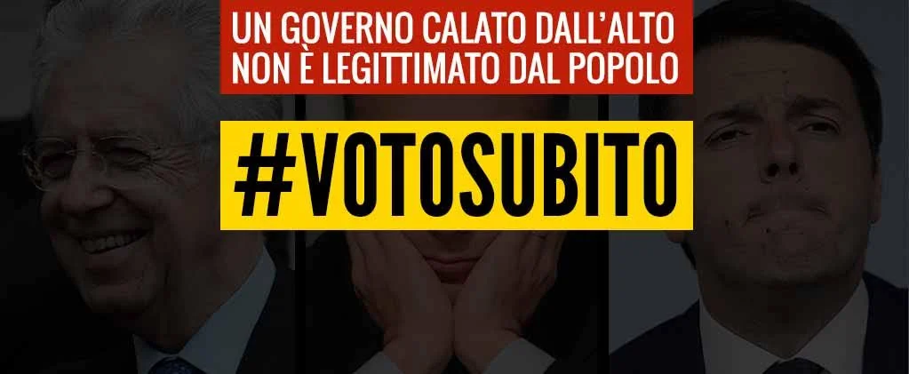 La volontà dei cittadini va rispettata #VotoSubito