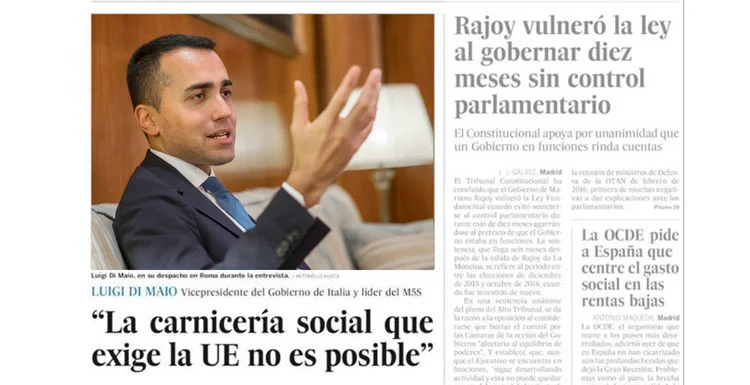 La macelleria sociale che chiede l'Ue non è possibile