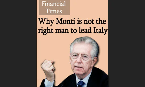 Monti alla conquista dell'Europa