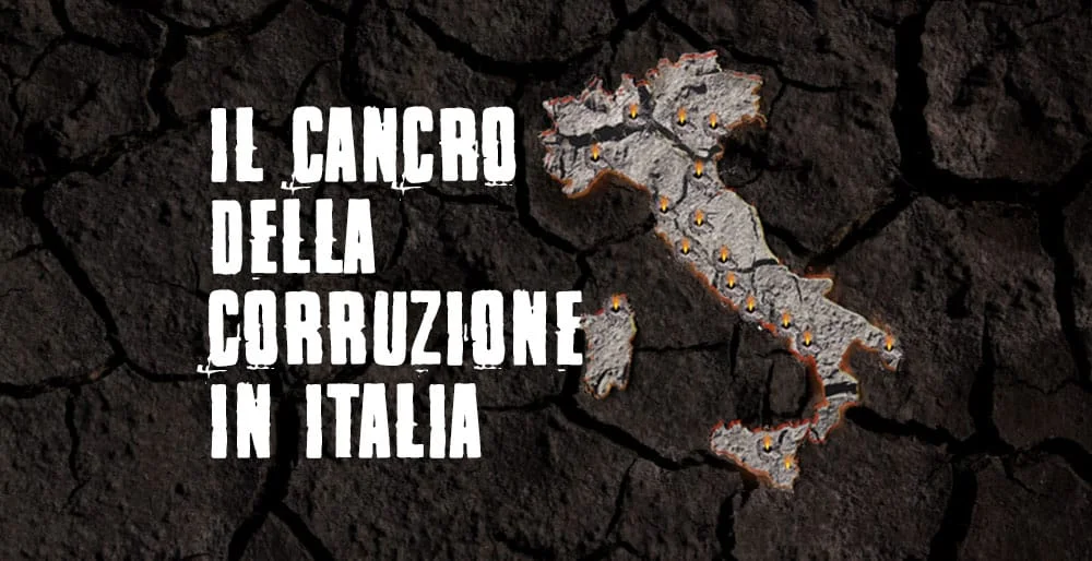 La mappa della corruzione in Italia