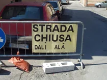 La strada chiusa