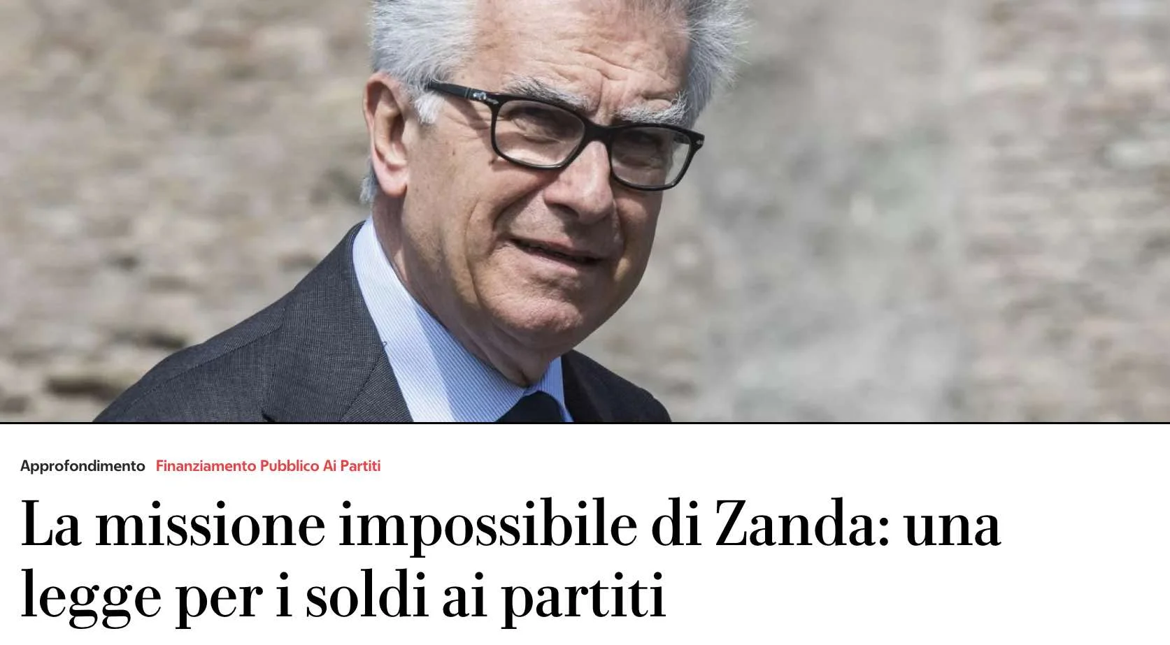 Il Pd di Zingaretti vuole il finanziamento pubblico. Il MoVimento dice no