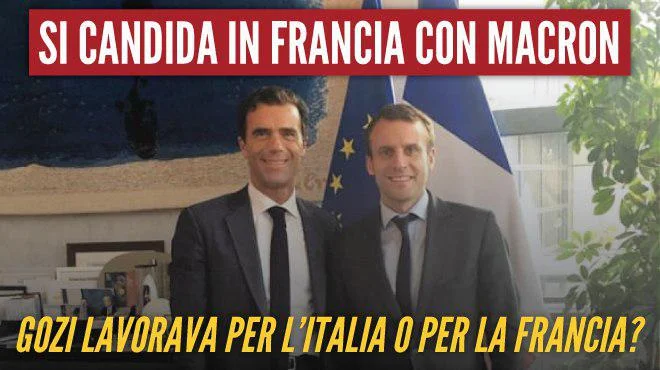 Il renziano Gozi si candida con Macron: farà gli interessi dell'Italia o della Francia?