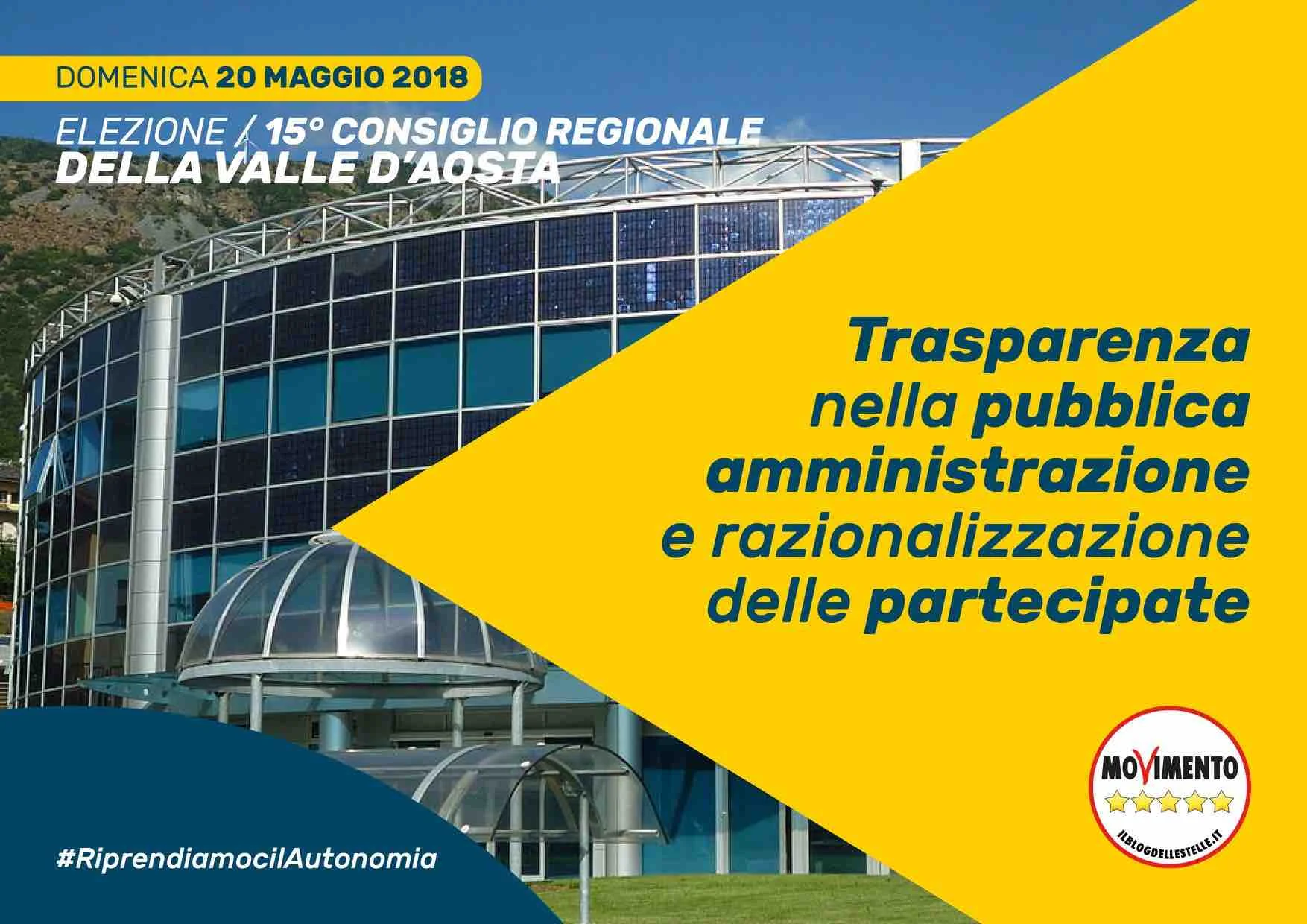 Più trasparenza in Valle d'Aosta