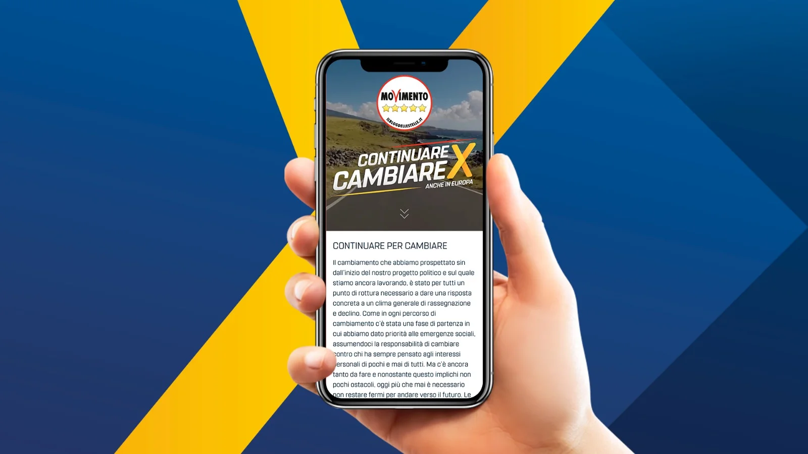 Il cambiamento è solo all’inizio. Non possiamo fermarci, portiamolo insieme anche in Europa!