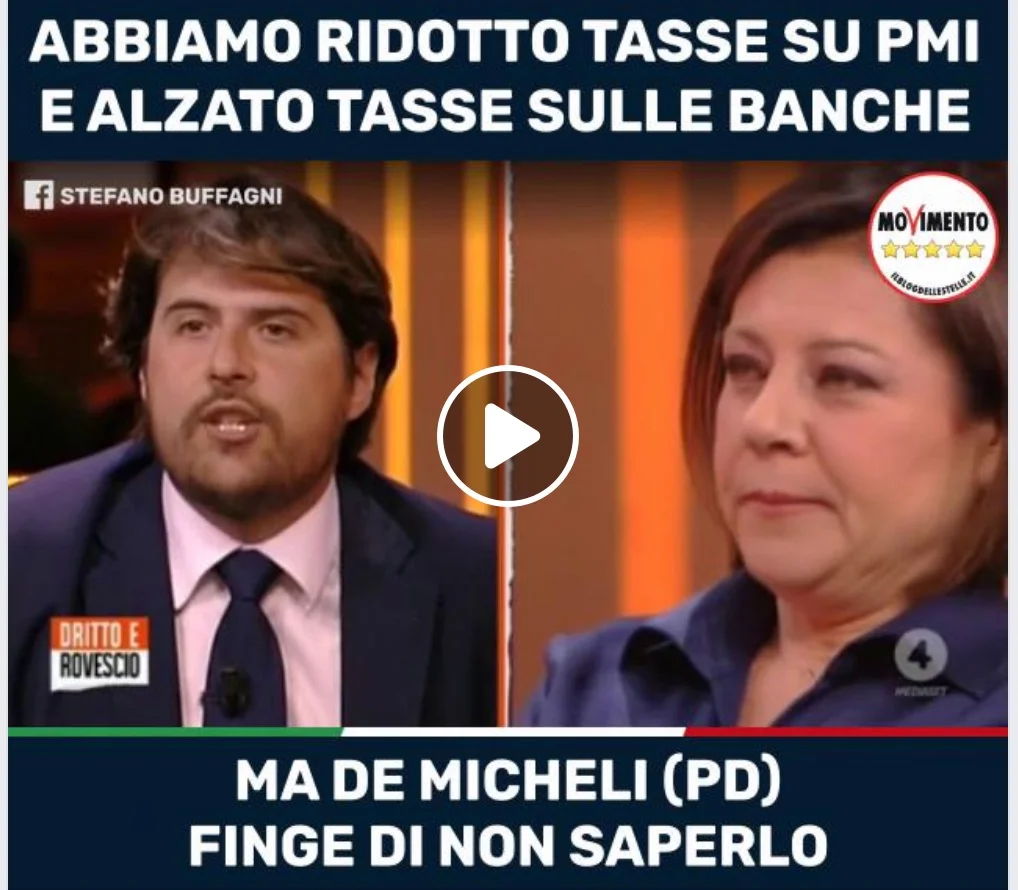 Meno tasse sulle imprese, più tasse sulle banche