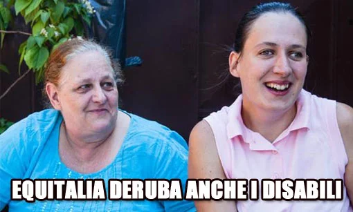 #Equitalia deruba anche i disabili!