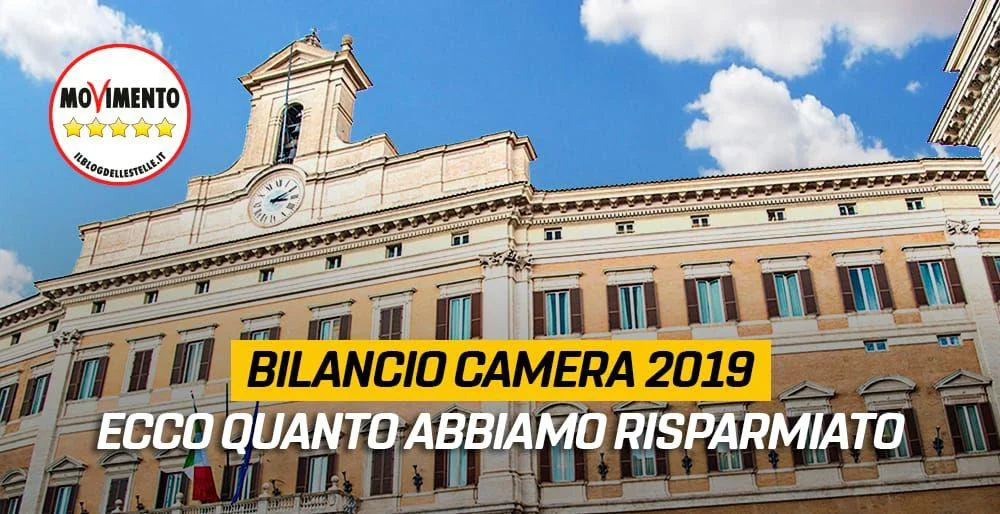 185 milioni restituiti ai cittadini, sblocco del turn over e stop privilegi #BilancioCamera2019
