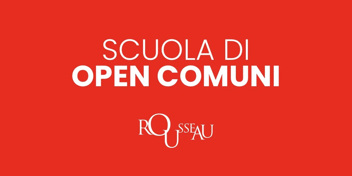 14 settembre 2019: parte la Scuola di Open Comuni. Iscriviti subito!