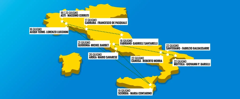 Sindaci 5 Stelle Tour