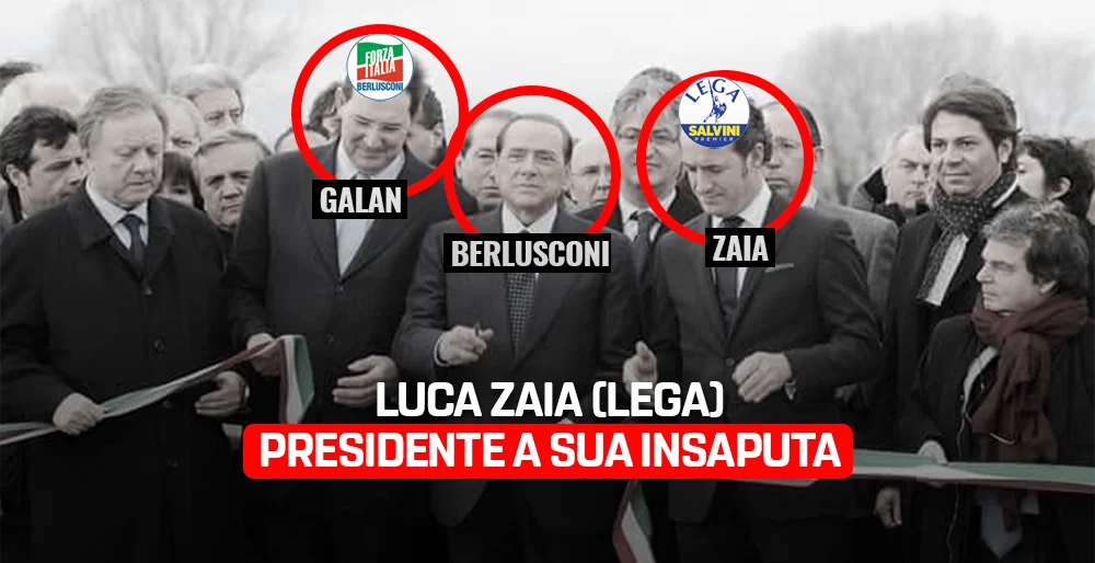 Zaia governatore a sua insaputa