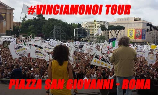 #Vinciamonoi Tour - Roma