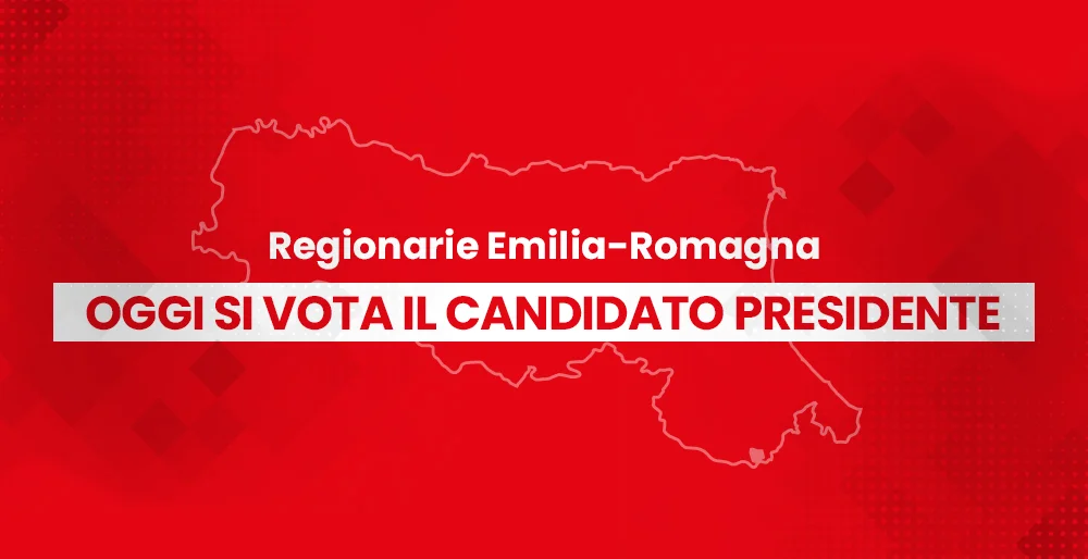 Regionarie Emilia-Romagna: oggi si vota il candidato Presidente