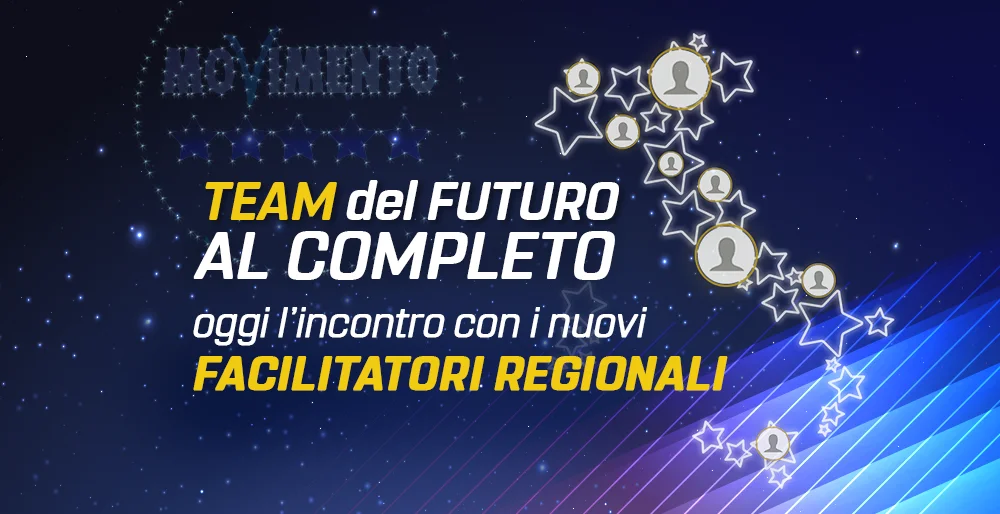 Team del Futuro al completo, oggi l’incontro con i nuovi facilitatori regionali