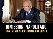 Napolitano rinunci alla carica di Senatore a vita #NapolitanoTornaaCasa