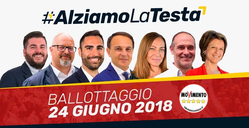 Domenica #AlziamoLaTesta e andiamo a votare per il cambiamento