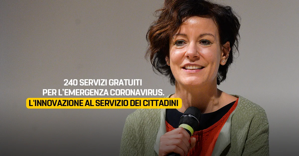 240 servizi gratuiti per l'emergenza. L'innovazione al servizio dei cittadini