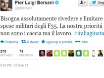 Bersani re travicello