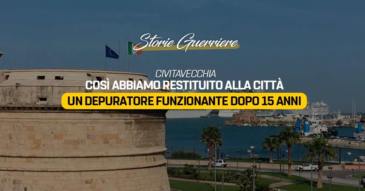 Così abbiamo restituito alla città un depuratore funzionante dopo 15 anni
