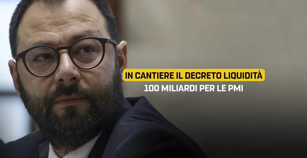 In cantiere il Decreto Liquidità, 100 miliardi per le PMI