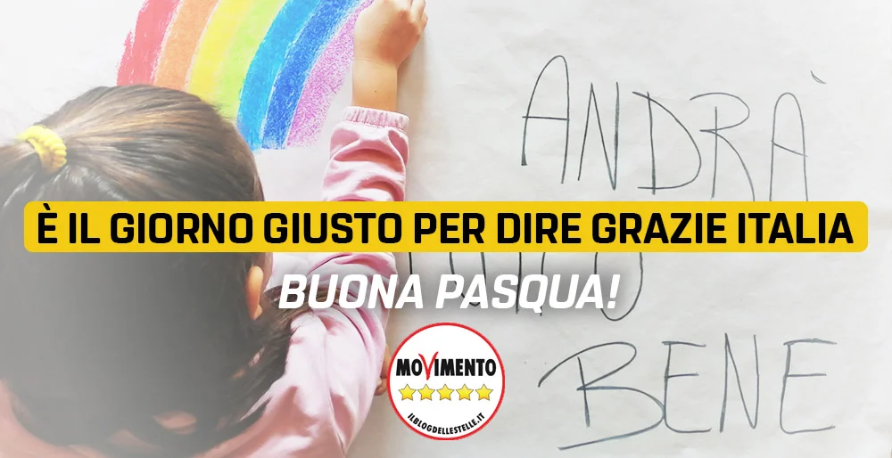 È il giorno giusto per dire: “Grazie Italia, andrà tutto bene!”