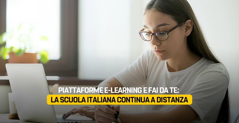 Piattaforme e-learning e fai da te: la scuola italiana continua a distanza