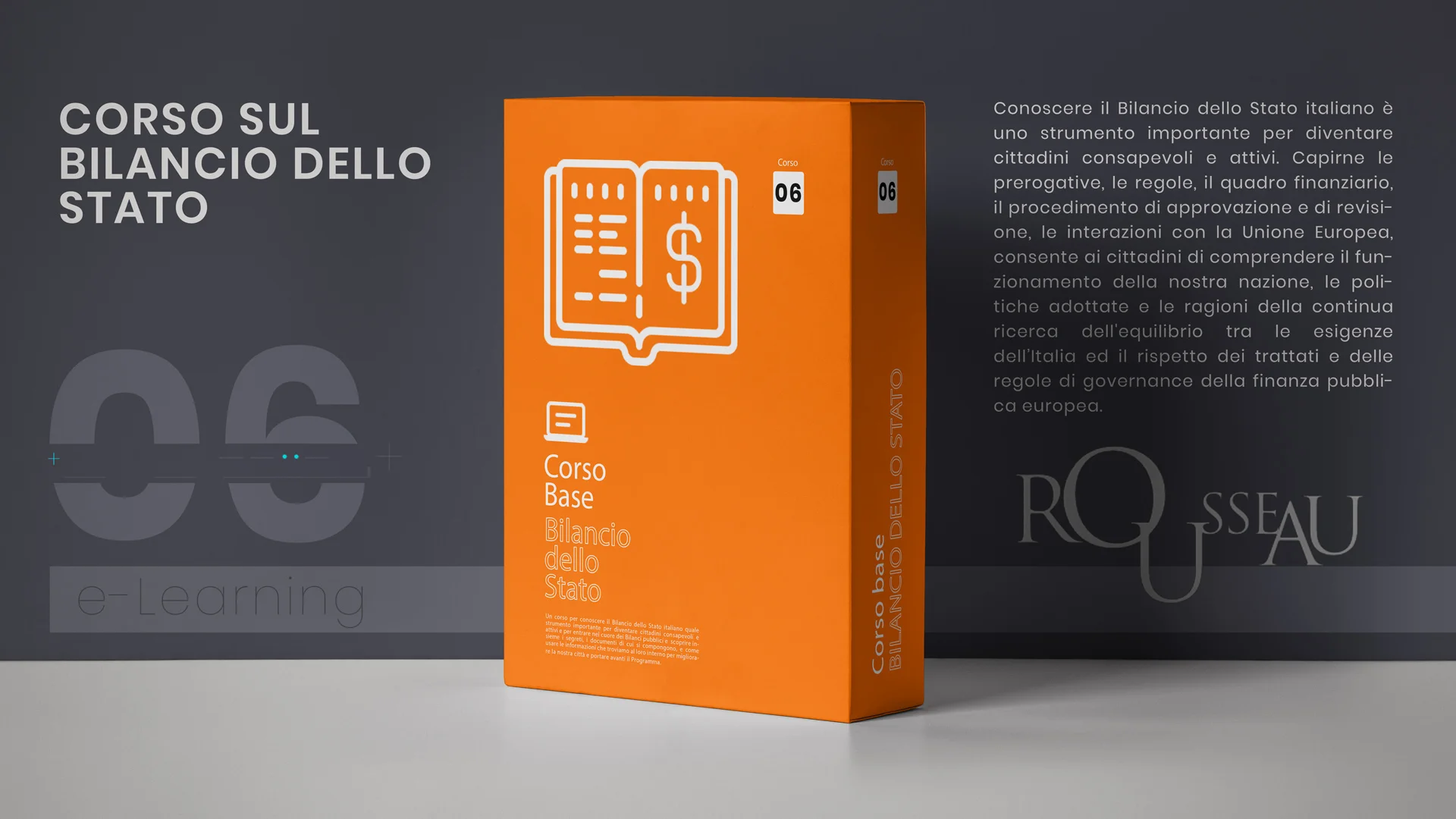 Segui il nuovo corso su E-Learning di Rousseau: il Bilancio dello Stato italiano