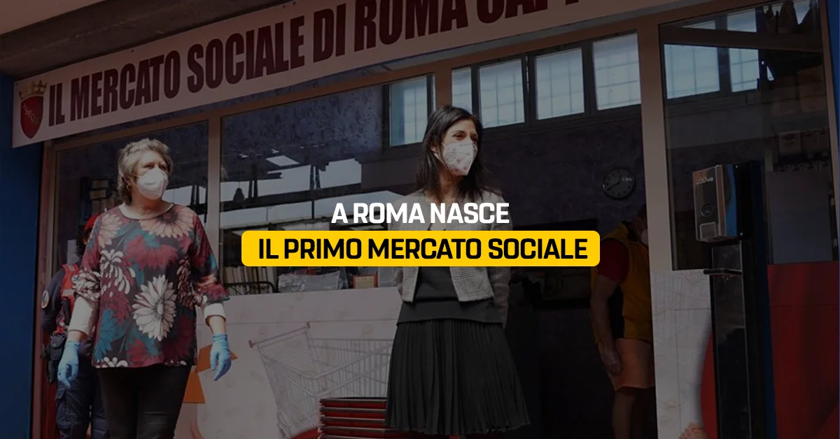 Coronavirus, a Roma nasce il primo Mercato Sociale