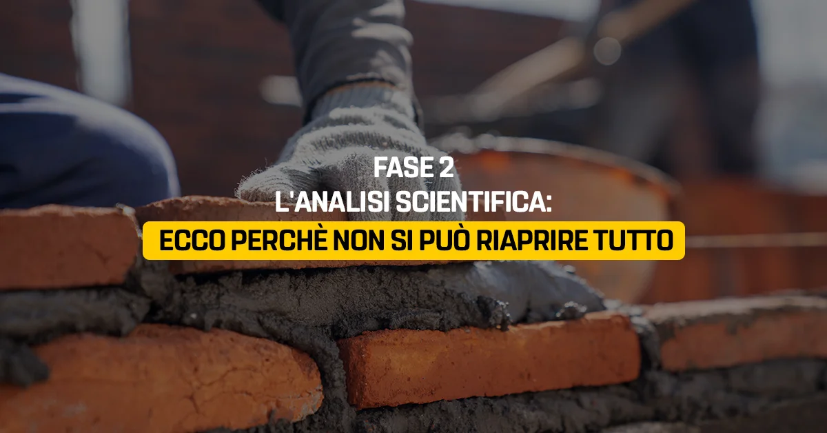 Fase 2, l'analisi scientifica: ecco perchè non si può riaprire tutto