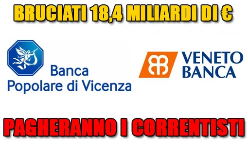 Le banche venete tra svalutazione e #bailin