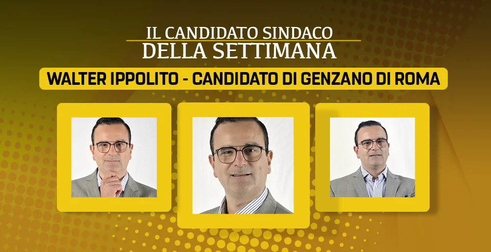 Il candidato sindaco della settimana - Walter Ippolito
