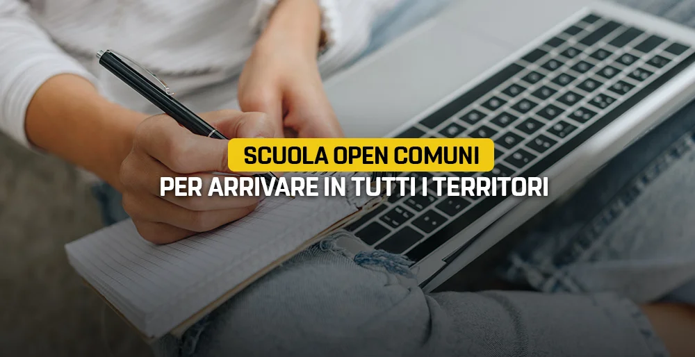 Scuola Open Comuni ora è digitale per arrivare in tutti i territori