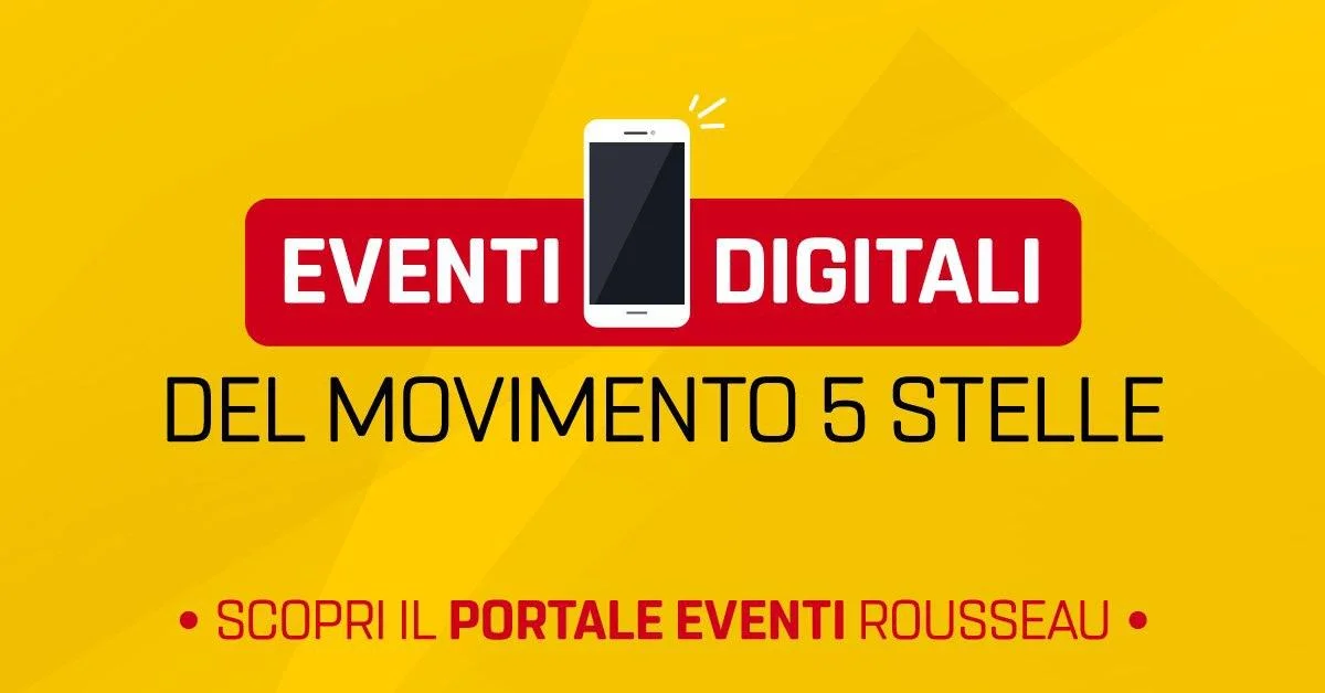 Gli eventi del MoVimento 5 Stelle non si fermano